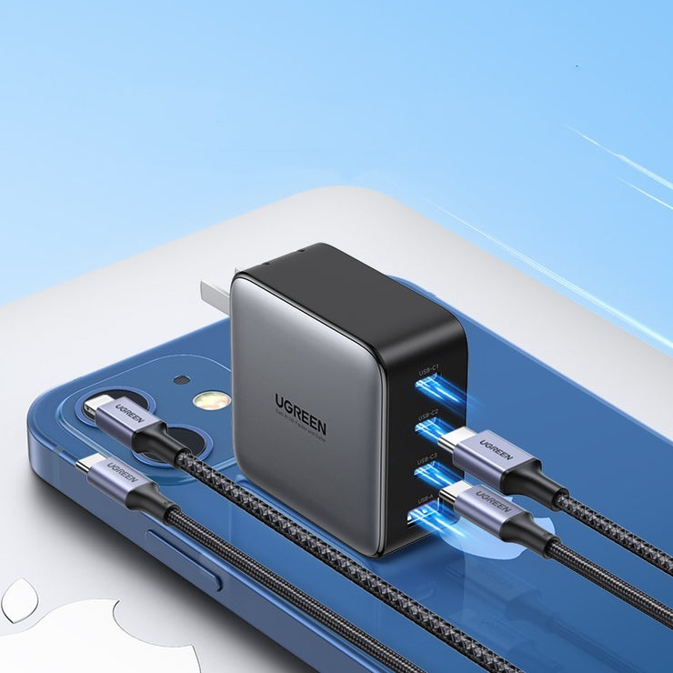 Chargeur Mural GaN 100W – Ultra Puissant, Ultra Compact