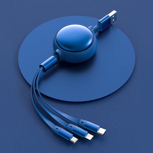 Câble 3-en-1 – Un seul câble pour tout recharger