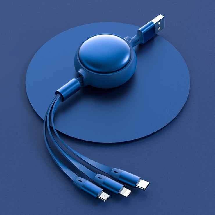Câble 3-en-1 – Un seul câble pour tout recharger