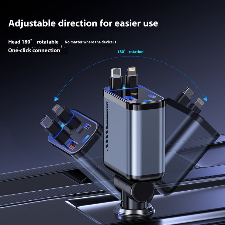 Chargeur 120W Ultra Puissant – Rechargez Tout en Un Temps Record