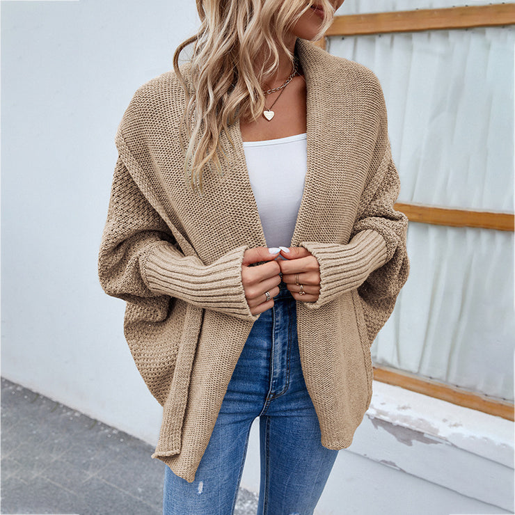 Cardigan Ample en Maille – Style Décontracté &amp; Douceur Assurée