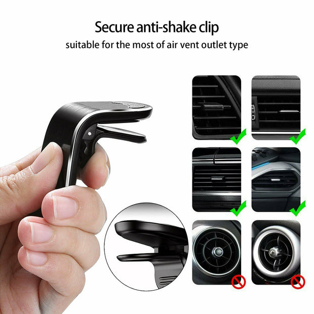 Support Téléphone Magnétique – Fixation Discrète &amp; Ultra Puissante