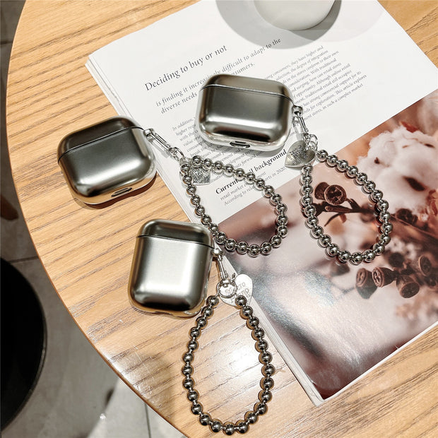 Coque Métallisée Mate pour AirPods 4 – Élégance & Protection
