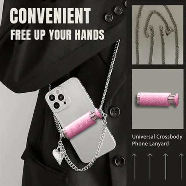 Lanière Téléphone Chic – Élégance &amp; Praticité Mains Libres