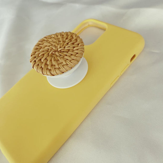 Support Téléphone en Bambou – Naturel, Pratique &amp; Pliable