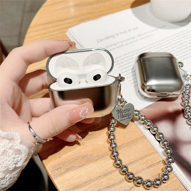 Coque Métallisée Mate pour AirPods 4 – Élégance & Protection