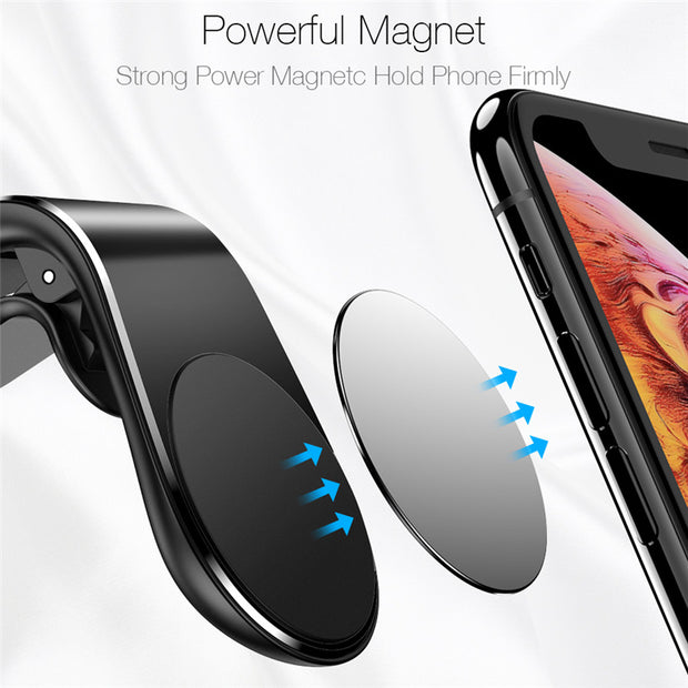Support Téléphone Magnétique – Fixation Discrète &amp; Ultra Puissante